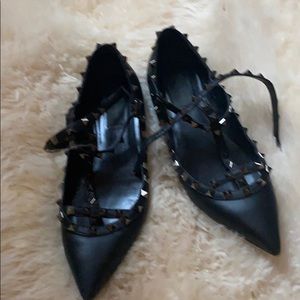 Valentino Caged Flats